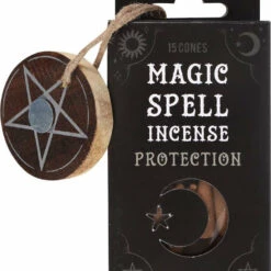 Deals 🌟 MAGIC SPELL CANDLES Gothic Homewares Magic Spell [Protection] | INCENSE CONES 😉