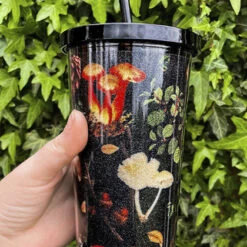 Wholesale 💯 MYSTICUM LUNA Gothic Homewares Green Witch Mushroom | TUMBLER ⭐