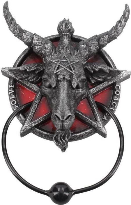 Hot Sale โ NEMESIS NOW Gothic Homewares Baphomet | DOOR KNOCKER ๐ 2 Hot Sale โ NEMESIS NOW Gothic Homewares Baphomet | DOOR KNOCKER ๐ - Image 2