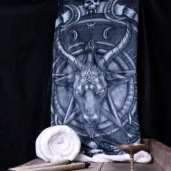Cheapest ✨ NEMESIS NOW Gothic Homewares Baphomet | THROW BLANKET ⌛ -Deals Goth Store nemesis now baphomet throw blanket 2 069a0208 e151 40ea 8fc9 3ecbad30a386 700x700