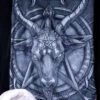 Cheapest ✨ NEMESIS NOW Gothic Homewares Baphomet | THROW BLANKET ⌛