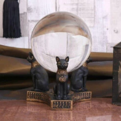 Budget ⭐ NEMESIS NOW Cats Bastet's Honour | CRYSTAL BALL HOLDER 😉 -Deals Goth Store nemesis now bastets honour crystal ball holder 3 90496bec fc47 4553 a516 548364515441 700x700