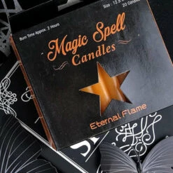 Hot Sale 🎉 MAGIC SPELL CANDLES Gothic Homewares Eternal Flame [Orange] | SPELL CANDLE ✔️