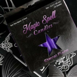 Wholesale 👍 MAGIC SPELL CANDLES Gothic Homewares Eternal Flame [Purple] | SPELL CANDLE 💯