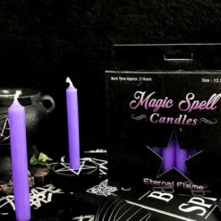 Wholesale 👍 MAGIC SPELL CANDLES Gothic Homewares Eternal Flame [Purple] | SPELL CANDLE 💯 -Deals Goth Store purple 700x700