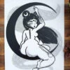 Wholesale 🔔 PVMPKIN ART Gothic Homewares Divine Moon | ART PRINT ✨