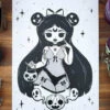 Best deal 🔥 PVMPKIN ART Gothic Homewares Trick Or Treat | ART PRINT 🔔