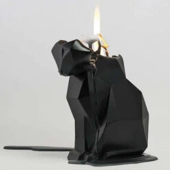 Best deal 🎁 PYROPET Cats Kisa [Black] | CANDLE 👍 -Deals Goth Store pyropet kisa black candle 03 700x700