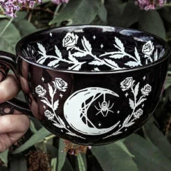 Deals 😍 ROGUE AND WOLF Gothic Homewares Black Widow | MUG" 💯