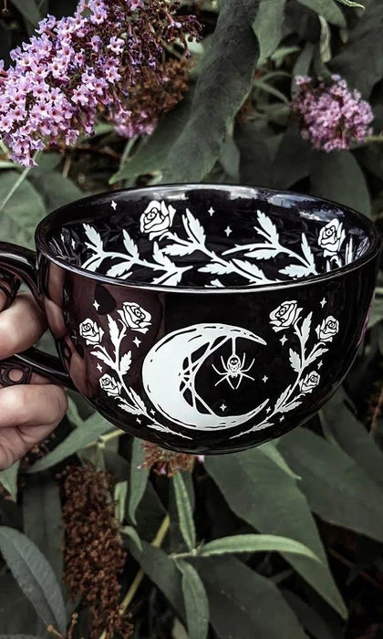 Deals 😍 ROGUE AND WOLF Gothic Homewares Black Widow | MUG" 💯 1 Deals 😍 ROGUE AND WOLF Gothic Homewares Black Widow | MUG" 💯