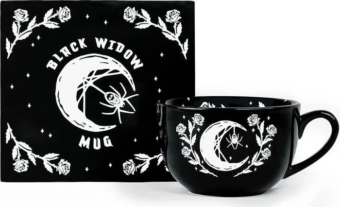 Deals 😍 ROGUE AND WOLF Gothic Homewares Black Widow | MUG" 💯 9 Deals 😍 ROGUE AND WOLF Gothic Homewares Black Widow | MUG" 💯 - Image 9