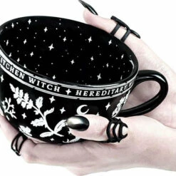 Outlet ๐คฉ ROGUE AND WOLF Gothic Homewares Green Witch | MUG" ๐งจ