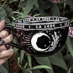 Deals 🌟 ROGUE AND WOLF Gothic Homewares La Lune | MUG" ⭐ -Deals Goth Store rogue and wolf la lune mug 12 3ae7d232 aade 482d b689 b9a044e5a9c2 700x700