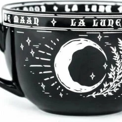 Deals 🌟 ROGUE AND WOLF Gothic Homewares La Lune | MUG" ⭐ -Deals Goth Store rogue and wolf la lune mug 2 16311f37 c424 4f86 b692 3deb22564b55 700x700