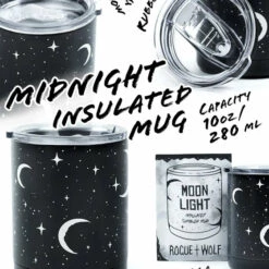 Budget 🧨 ROGUE AND WOLF Gothic Homewares Moonlight | INSULATED TUMBLER MUG" ❤️ -Deals Goth Store rogue and wolf moonlight 280ml insulated tumbler mug 10 dae40552 bd0d 498d 98d2 9f8467888e1d 700x700