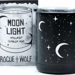 Budget 🧨 ROGUE AND WOLF Gothic Homewares Moonlight | INSULATED TUMBLER MUG" ❤️ -Deals Goth Store rogue and wolf moonlight 280ml insulated tumbler mug 1 fc48a575 26db 4721 820b 78257c1c2023 700x700