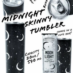 Discount 🤩 ROGUE AND WOLF Gothic Homewares Moonlight [570ml] | SKINNY TUMBLER" ✔️ -Deals Goth Store rogue and wolf moonlight 570ml skinny tumbler 3 8353edcf 6b74 4619 88f0 1e340743fee7 700x700