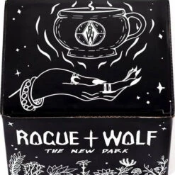 Brand new 🤩 ROGUE AND WOLF Gothic Homewares Witch Cauldron | MUG" 👍 -Deals Goth Store rogue and wolf witch cauldron mug 8 700x700