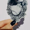 Best reviews of ✔️ SELIN ALA ART Gothic Homewares Bride Of Frankenstein | HOLOGRAPHIC STICKER ❤️