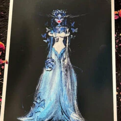 Flash Sale 🛒 SELIN ALA ART Corpse Bride Emily [Burton Beauties] | ART PRINT 🎉