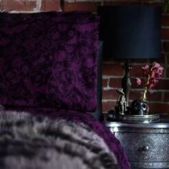 Best Sale 😍 SIN IN LINEN Bats Elysian Fields [Purple] | STANDARD PILLOWCASE SET ✔️ -Deals Goth Store sin in linen elysian fields purple double sheet set 03 c3dfeef6 8be6 44ab 8a89 5b8faa448a0d 700x700