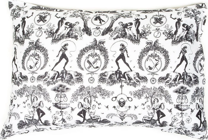 Wholesale π SIN IN LINEN Fetish Al Fresco Toile | KING SHEET SET π 5 Wholesale π SIN IN LINEN Fetish Al Fresco Toile | KING SHEET SET π - Image 5