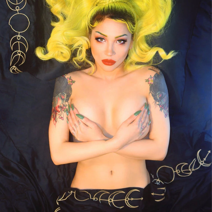 Deals 🎁 SIN IN LINEN Gothic Homewares Moon Phase | QUEEN SHEET SET 👏 3 Deals 🎁 SIN IN LINEN Gothic Homewares Moon Phase | QUEEN SHEET SET 👏 - Image 3