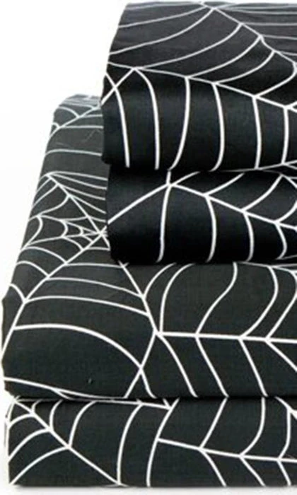 Best deal π SIN IN LINEN Gothic Homewares Spider Web | KING SHEET SET π€© 1 Best deal π SIN IN LINEN Gothic Homewares Spider Web | KING SHEET SET π€©