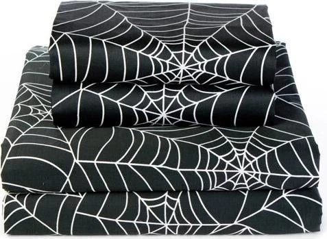 Best deal π SIN IN LINEN Gothic Homewares Spider Web | KING SHEET SET π€© 2 Best deal π SIN IN LINEN Gothic Homewares Spider Web | KING SHEET SET π€© - Image 2