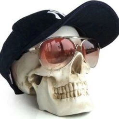 Discount 🎁 SUCK UK Gothic Homewares Skull | BOWL [WHITE] 🌟 -Deals Goth Store skull white tidy 8 700x700