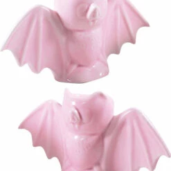 Deals 👍 SOURPUSS Bats Bat [Pink] | CERAMIC CANDLESTICKS HOLDER* 🌟