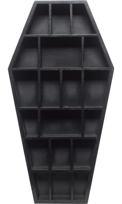 Best Sale 🎉 SOURPUSS Gothic Homewares Curio Coffin | SHELF 🛒 1 Best Sale 🎉 SOURPUSS Gothic Homewares Curio Coffin | SHELF 🛒