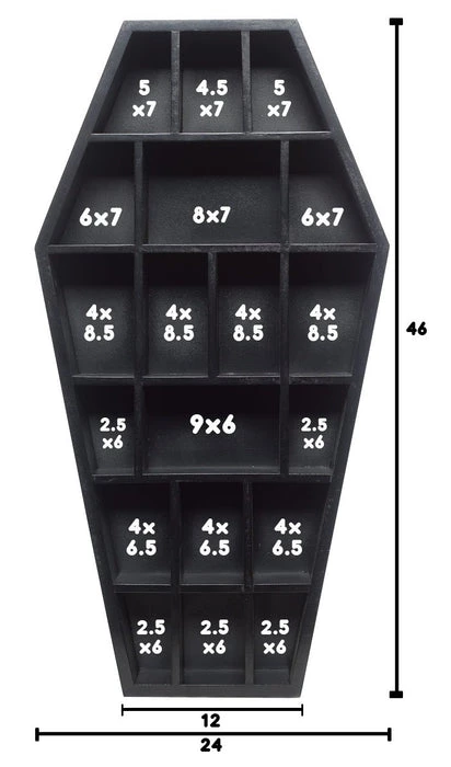 Best Sale 🎉 SOURPUSS Gothic Homewares Curio Coffin | SHELF 🛒 5 Best Sale 🎉 SOURPUSS Gothic Homewares Curio Coffin | SHELF 🛒 - Image 5