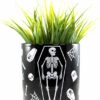 Outlet 🔥 SOURPUSS Gothic Homewares Skeleton | CERAMIC PLANTER ⭐