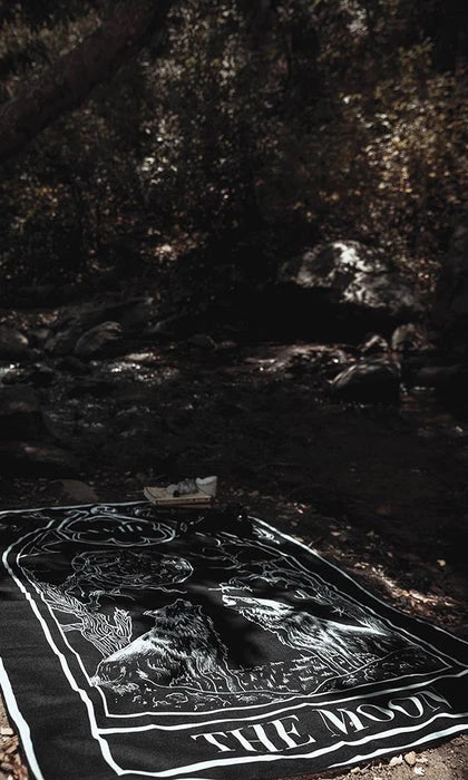 Budget π THE PRETTY CULT Gothic Homewares The Moon | TAPESTRY π 3 Budget π THE PRETTY CULT Gothic Homewares The Moon | TAPESTRY π - Image 3