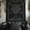 Discount 🧨 THE PRETTY CULT Gothic Homewares Wheel Of Fortune | TAPESTRY 🎉