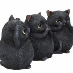 Top 10 ๐ NEMESIS NOW Three Wise Fat Cats | FIGURINE SET ๐