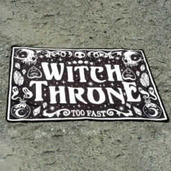 Deals ⭐ TOO FAST APPAREL Ghosts Witch Throne | BEACH TOWEL 🤩 -Deals Goth Store too fast apparel witch throne shaped beach towel 2 d6126f02 170c 4955 b5a5 8d79319f5d66 700x700
