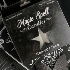 Promo 🔔 MAGIC SPELL CANDLES Gothic Homewares Eternal Flame [White] | SPELL CANDLE 🔥
