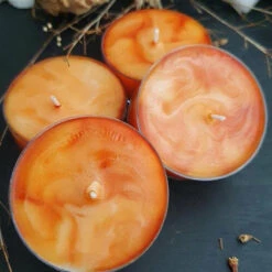 Buy 🎉 WIXCRAFT CANDLES Gothic Homewares Pumpkin & Pecan Pie | MAXI TEALIGHTS [4 Pack] 💯