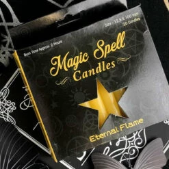 Coupon ✨ MAGIC SPELL CANDLES Gothic Homewares Eternal Flame [Yellow] | SPELL CANDLE 🌟